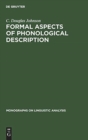 Image for Formal Aspects of Phonological Description