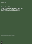 Image for The Formal Analysis of Natural Languages : Proceedings of the First International Conference, Paris, April 27-29, 1970