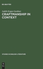 Image for Craftmanship in Context