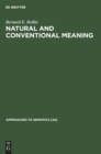 Image for Natural and Conventional Meaning