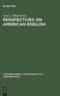 Image for Perspectives on American English