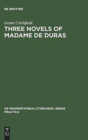 Image for Three novels of Madame de Duras