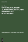 Image for Untersuchungen Zum Serapiontischen Prinzip E.T.A. Hoffmanns