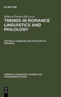 Image for Language and Philology in Romance