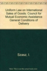 Image for Uniform Law on International Sales of Goods