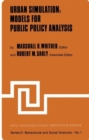 Image for Urban Simulation: Models for Public Policy Analysis