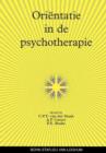 Image for Orientatie in de Psychotherapie