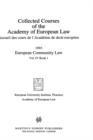 Image for Collected Courses of the Academy of European Law 1993 Vol. IV - 1