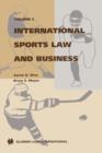 Image for International sports law and businessVol. 3