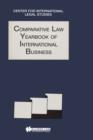 Image for Comparative Law Yearbook Of International Business 1996