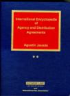 Image for International Encyclopedia of Agency and Distribution Agreements