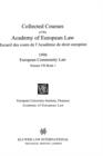 Image for Collected courses of the Academy of European LawVol. 7 Book 2: 1996 European Community law volume