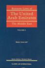 Image for Business Laws of the Middle East : The United Arab Emirates