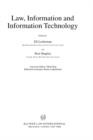 Image for Law, information and information technology