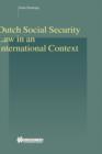 Image for Dutch Social Security Law in an International Context