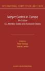 Image for Merger control in Europe  : EU, member states and accession states