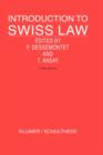 Image for Introduction to Swiss Law
