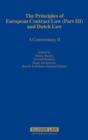 Image for The Principles of European Contract Law (Part III) and Dutch Law : A Commentary II