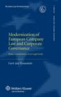 Image for Modernization of European company law and corporate governance  : some considerations on its legal limits