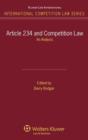 Image for Article 234 and Competition Law : An Analysis