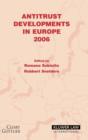 Image for Antitrust Developments in Europe : 2006
