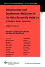 Image for Globalization and Employment Relations in the Auto Assembly Industry