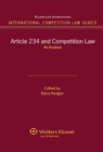 Image for Article 234 and Competition Law: An Analysis : v. 33