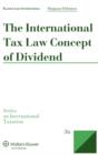 Image for The International Tax Law Concept of Dividend
