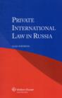 Image for Private International Law in Russia