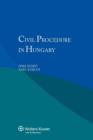 Image for Civil Procedure in Hungary