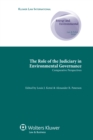 Image for Role of the Judiciary in Environmental Governance: Comparative Perspectives : v. 4