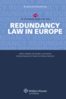 Image for Redundancy Law in Europe : v. 1