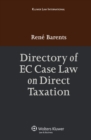 Image for Directory of EC Case Law on Direct Taxation