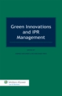 Image for Green Innovations and IPR Management