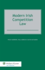 Image for Modern Irish Competition Law