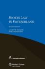 Image for Sports Law in Switzerland