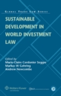Image for Sustainable Development in World Investment Law
