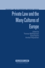Image for Private Law and the Many Cultures of Europe