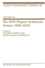 Image for WTO Dispute Settlement System 1995-2003