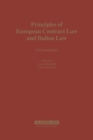Image for Principles of European Contract Law and Italian Law