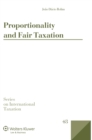 Image for Proportionality and fair taxation