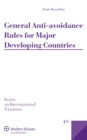 Image for General anti-avoidance rules for major developing countries