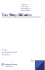 Image for Tax simplification