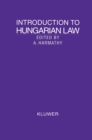Image for Introduction to Hungarian Law