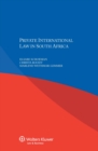 Image for Private international law in South Africa
