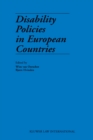 Image for Disability Policies in European Countries