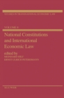 Image for National Constitutions and International Economic Law