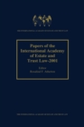 Image for Papers of the International Academy of Estate and Trust Law - 2001