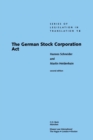 Image for German Stock Corporation Act