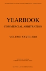 Image for Yearbook Commercial Arbitration Volume XXVIII - 2003